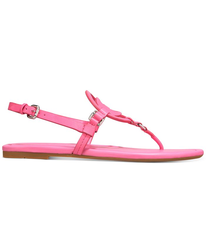COACH Women's Jeri Leather Sandals & Reviews Sandals Shoes Macy's