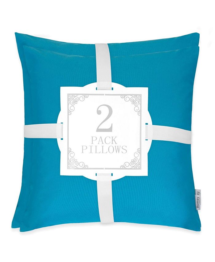 Homey Cozy June 20" x 20" Outdoor Pillow 2Pack Macy's