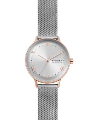 Skagen Women's Nillson Stainless Steel Mesh Bracelet Watch 34mm