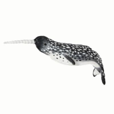 Melissa and Doug - Lifelike Plush Narwhal Giant Stuffed Animal 4.5 Feet Long