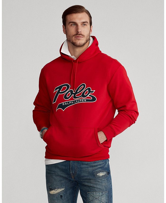 Polo Ralph Lauren Men's Double-Knit Logo Hoodie & Reviews - Hoodies &  Sweatshirts - Men - Macy's