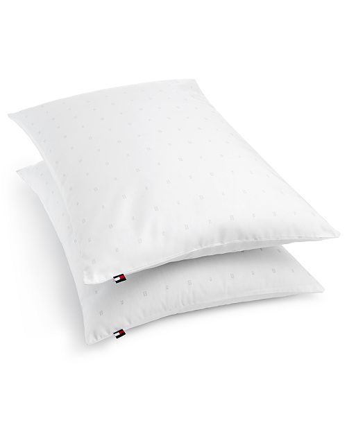 Tommy Hilfiger 2Pk. Classic Logo Flag 200Thread Count King Pillow Set