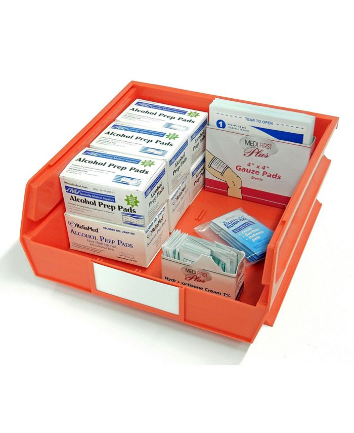 Triton Products Locbin Stacking, Hanging, Interlocking Bins, 6 Count