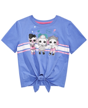 image of Lol Surprise! Big Girls Lol Girls Tie-Front Top