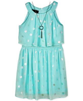macy's mint green dress