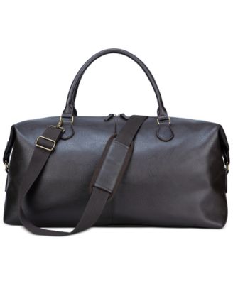 leather duffle bag macys
