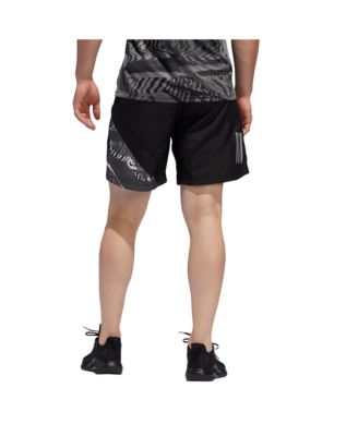 printed running shorts