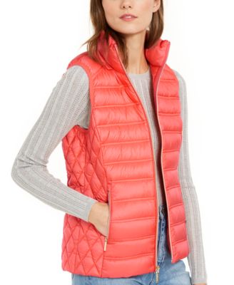 michael kors quilted vest