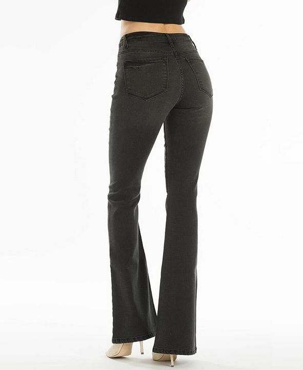 black flare kancan jeans