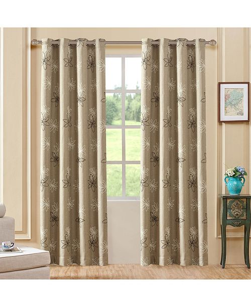 Lyndale Decor Crawford Room Darkening Curtain 126 L X 52 W