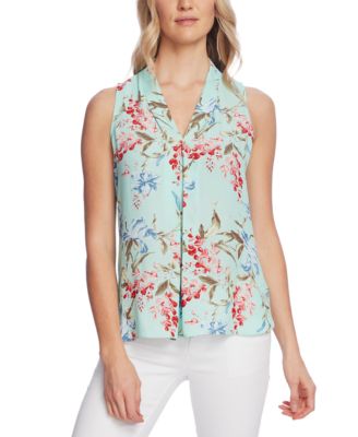 Vince Camuto - Inverted-Pleat Top