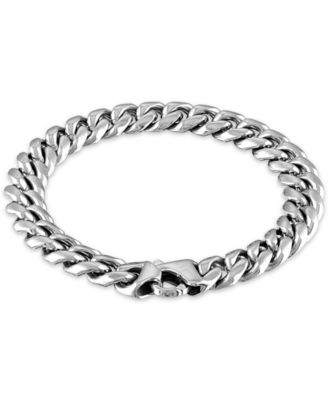 cuban link bracelet stainless steel