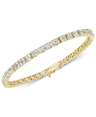 Giani Bernini Cubic Zirconia Tennis Bracelet in Sterling Silver