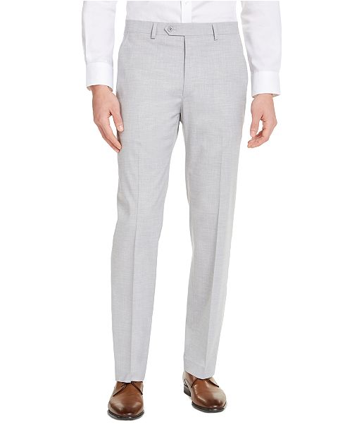 Alfani Men S Slim Fit Stretch Solid Suit Pants Created For Macy S
