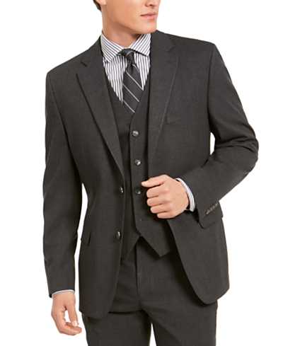 Alfani Men's Classic-Fit Stretch Solid Suit Jacket