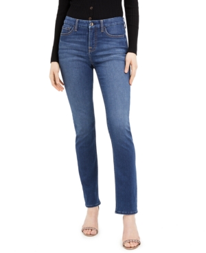JEN7 BY 7 FOR ALL MANKIND JEN7 SLIM STRAIGHT JEANS