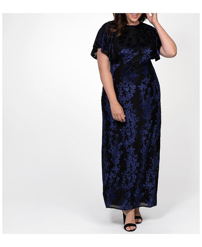 Kiyonna Women's Plus Size Parisian Dream Evening Gown - Macy's