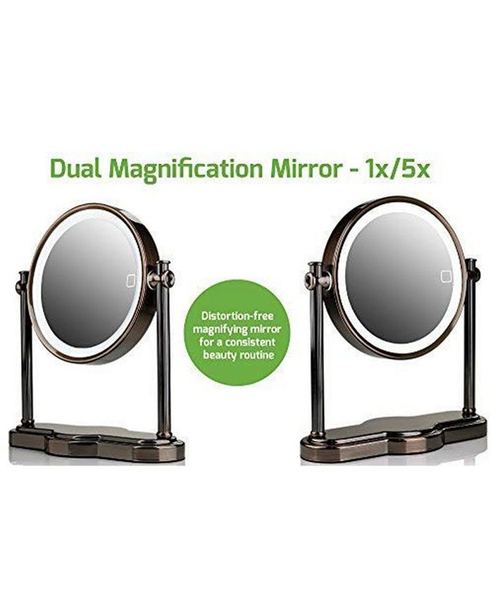 OVENTE LED Lighted Makeup Mirror, Tabletop Vanity Mirror Macy's