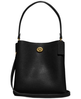 Charlie leather bucket bag online