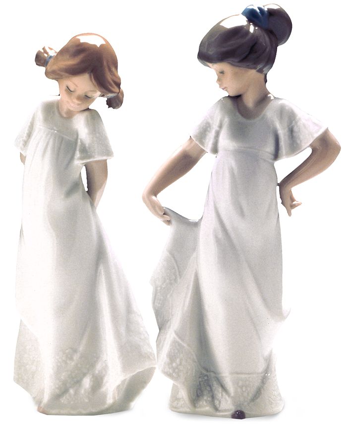 Nao by Lladro How Pretty & How Shy Collectible Figurines - Macy's