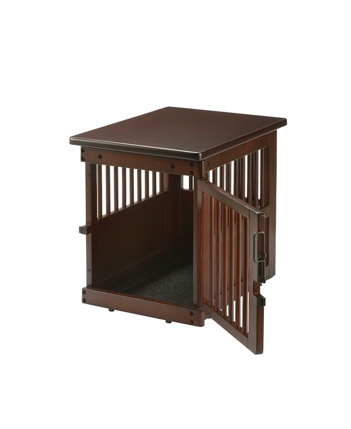 Richell Wooden End Table Crate Small Macy's