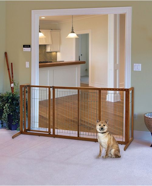 Richell Deluxe Freestanding Pet Gate Medium Reviews Home