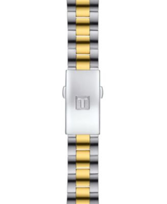 Women's Swiss PR 100 Sport Chic T-Classic Two-Tone Stainless Steel Bracelet Watch 36mm
