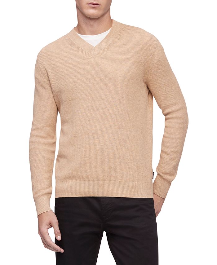 Calvin Klein Jeans Men's V-Neck Sweater - Macy's