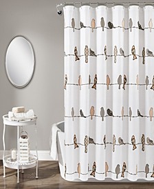 Rowley Birds 72" x 72" Shower Curtain