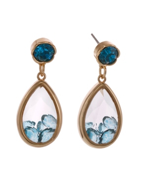 image of Laundry by Shelli Segal Stone Teardrop Earrings