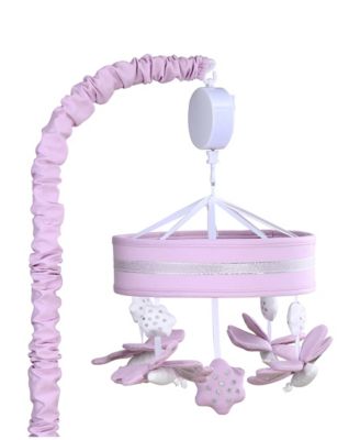 The Peanutshell - Lilac Butterfly Musical Mobile