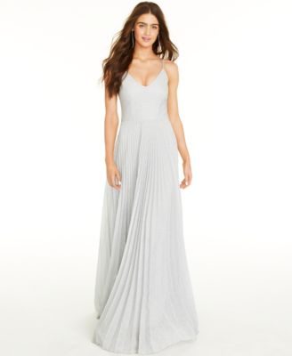 silver dress for teenager