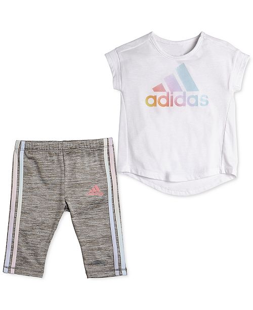 Adidas Baby Girls 2 Pc T Shirt Carpi Tights Set Reviews Kids