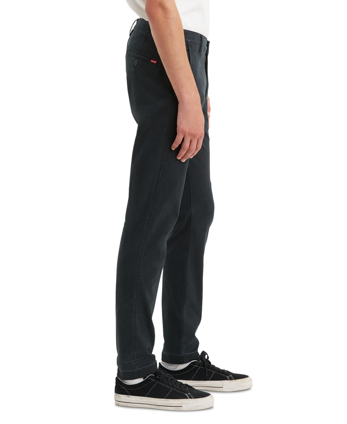 Levi's Xx Chino Standard Taper Pants In Mineral Black