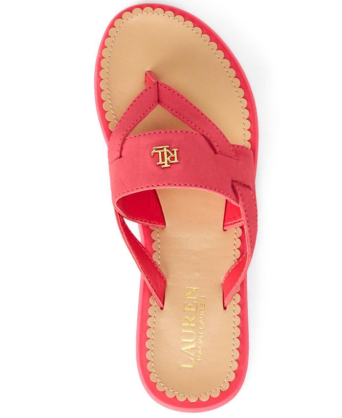 ralph lauren rosalind thong sandals