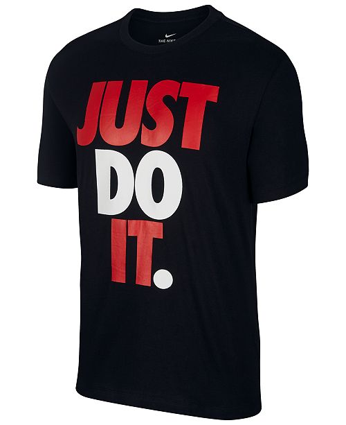 Nike Men's Sportswear Just Do It T-Shirt & Reviews - T-Shirts - Men ...