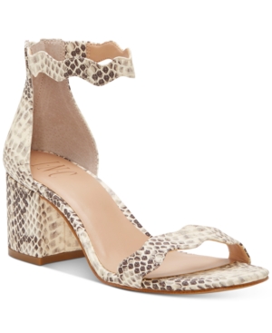 Inc Women's Hadwin Scallop Two-Piece Sandals Created for Macy's Women's Shoes