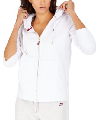 white hoodies womens tommy hilfiger 