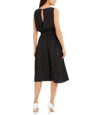 macy's polka dot dress