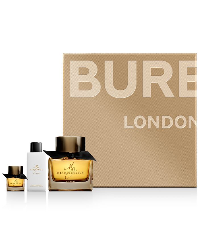 Bliksem wasmiddel Azië Burberry 3-Pc. My Burberry Black Eau de Parfum Gift Set & Reviews - Perfume  - Beauty - Macy's