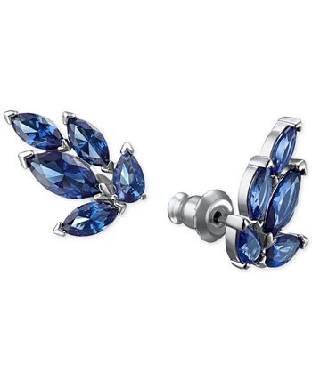 Swarovski crystal leaf earrings online
