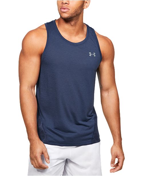 Under Armour Men S Streaker 2 0 Shift Tank Top Reviews T
