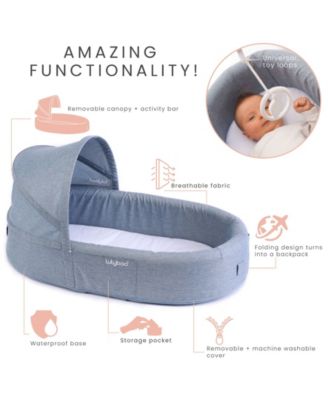 lulyboo travel infant bed