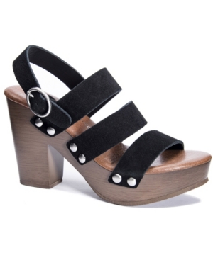 image of Chinese Laundry Flower Platform Sandals Women-s Shoes