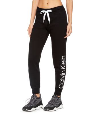 calvin klein logo joggers womens