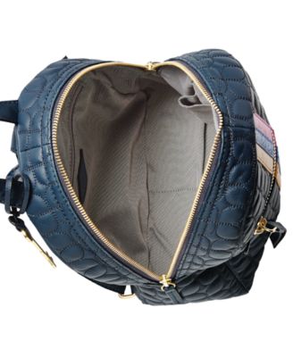 Fossil Megan Leather Stripe Backpack