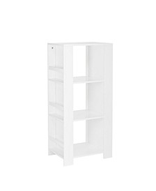 Book Nook Collection Kids Cubby Storage Tower with Bookshelves