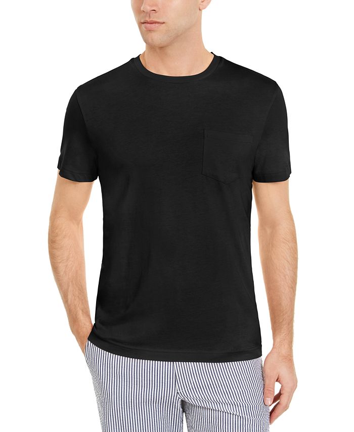 Club Room Men's Solid Pocket T-Shirt, Created for Macy's - Macy's