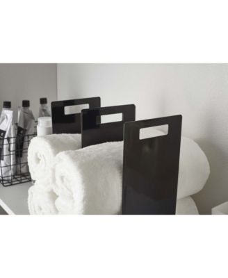 Home Tower Interlocking Towel Organizer Set of 2