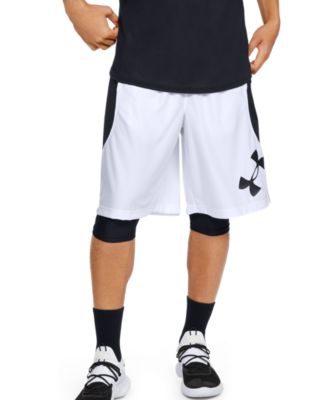 Under Armour Men's Shorts In White 